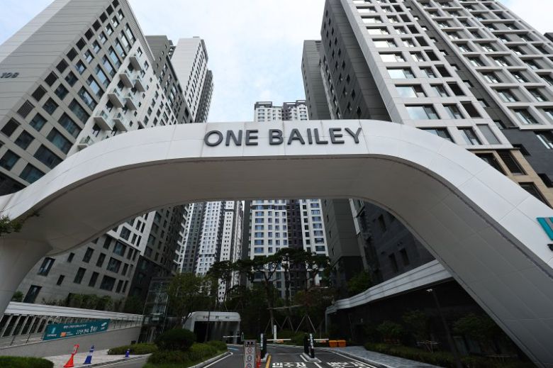 서울 서초구 '래미안 원베일' 전경. 뉴시스