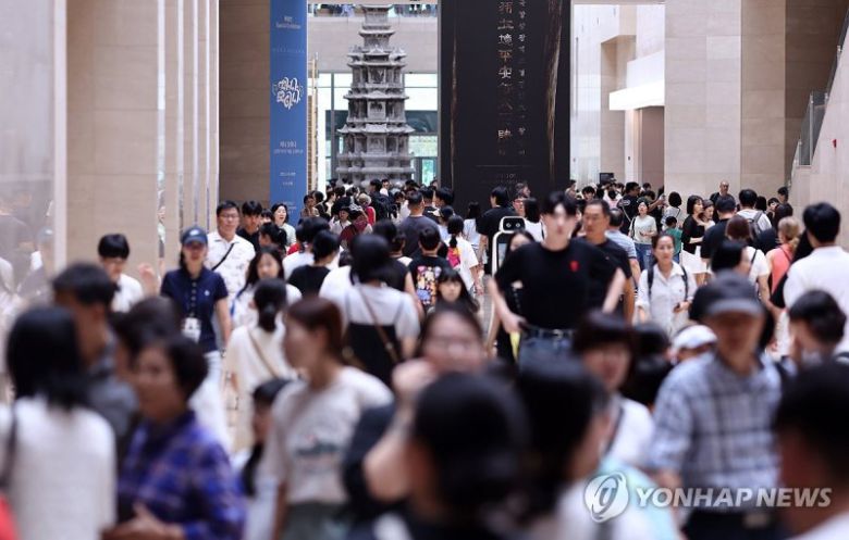 서울 용산구 국립중앙박물관. 연합뉴스