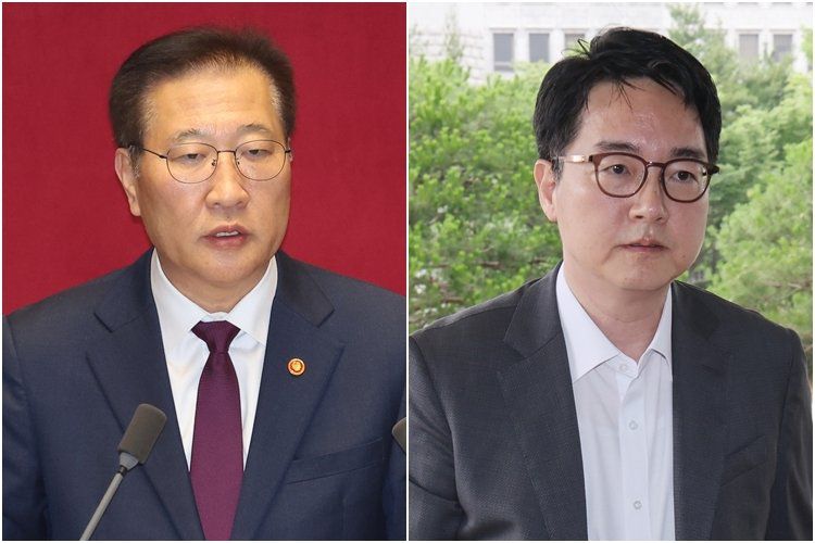박성재 전 법무장관(왼쪽) 심우정 전 검찰총장