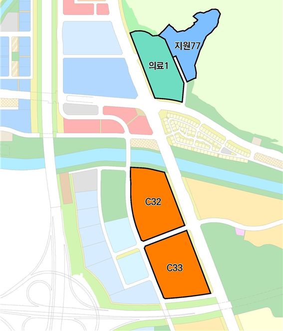종합병원 유치예정 부지. 화성시 제공