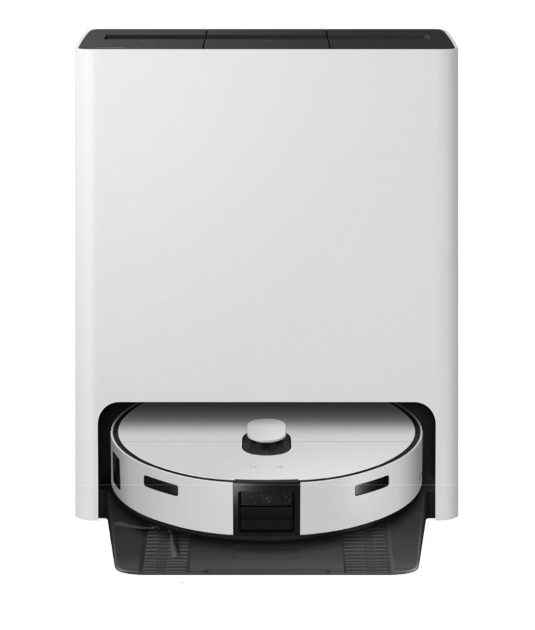 글로벌 인증기관 'TUV Nord'로부터 사물인터넷 보안 인증을 받은 2024년형 삼성전자 '비스포크 AI 스팀' 로봇청소기                                    LG전자 로봇청소기 신제품 '히든 스테이션'