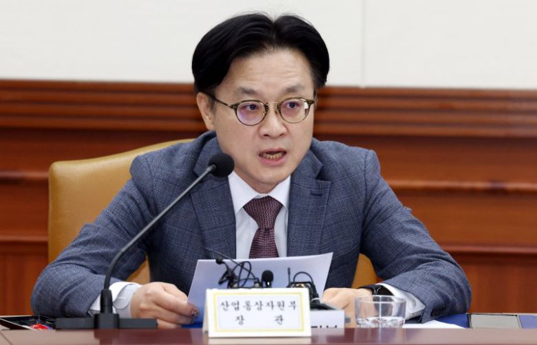 김정관 산업통상자원부 장관 뉴시스