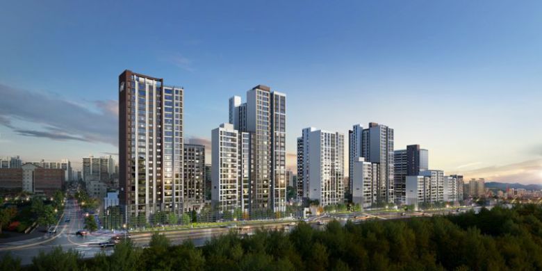 '힐스테이트 이수역센트럴' 투시도. 현대건설 제공