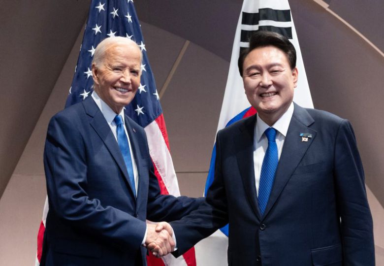 윤석열 전 대통령과 조 바이든 전 미국 대통령. /사진=뉴시스