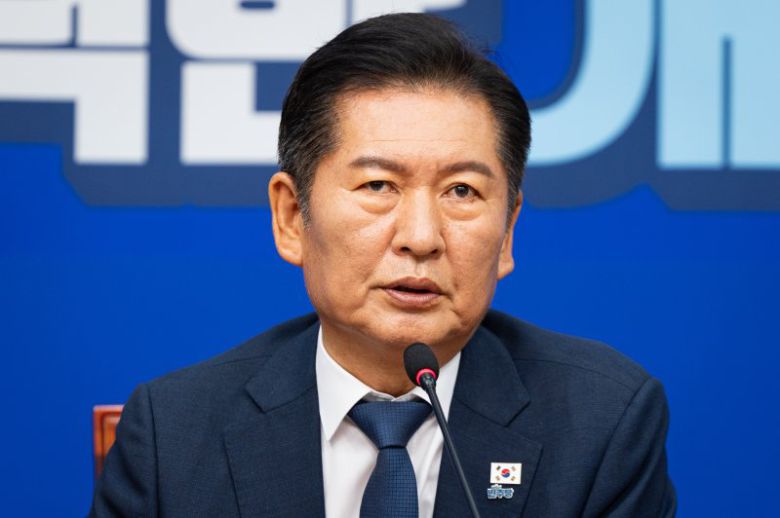 정청래 더불어민주당 대표. 뉴스1