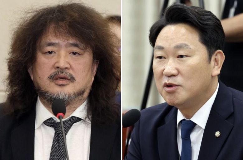 방송인 김어준(왼쪽), 곽상언 더불어민주당 의원/사진=뉴시스