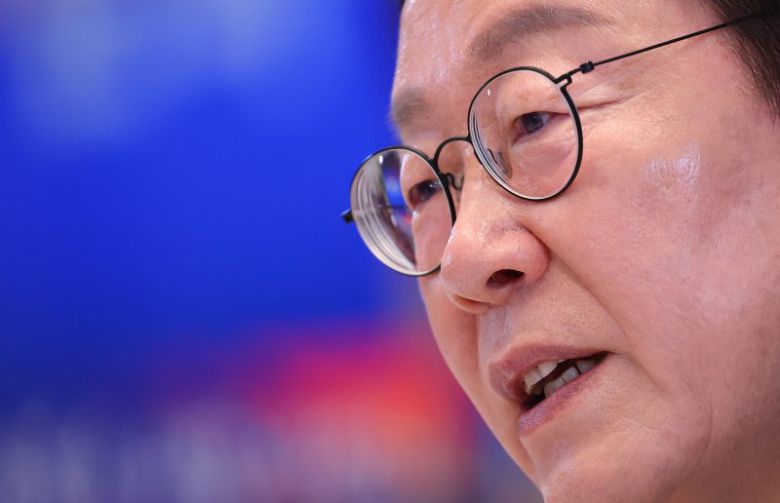 이재명 대통령이 지난 11일 청와대 영빈관에서 열린 취임 100일 기자회견 '회복을 위한 100일, 미래를 위한 성장'에서 발언하고 있다. 대통령실통신사진기자단