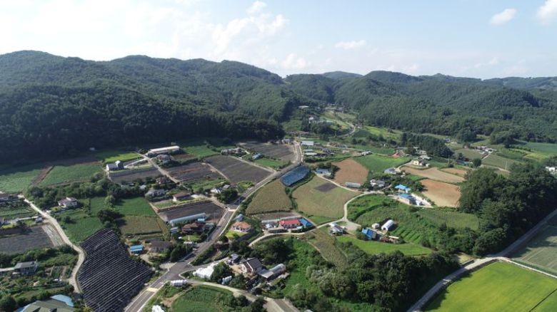 횡성 안흥면 농어촌도로 확포장 준공. 횡성군 제공