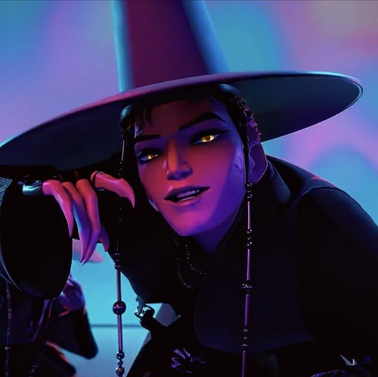 넷플릭스 애니메이션 '케이팝 데몬 헌터스(케데헌)' 사자보이즈 진우가 갓을 쓰고 춤을 추는 장면. 넷플릭스 제공