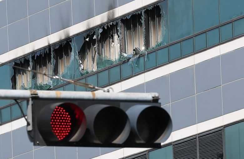 대전 유성구 국가정보자원관리원 화재현장. 뉴스1