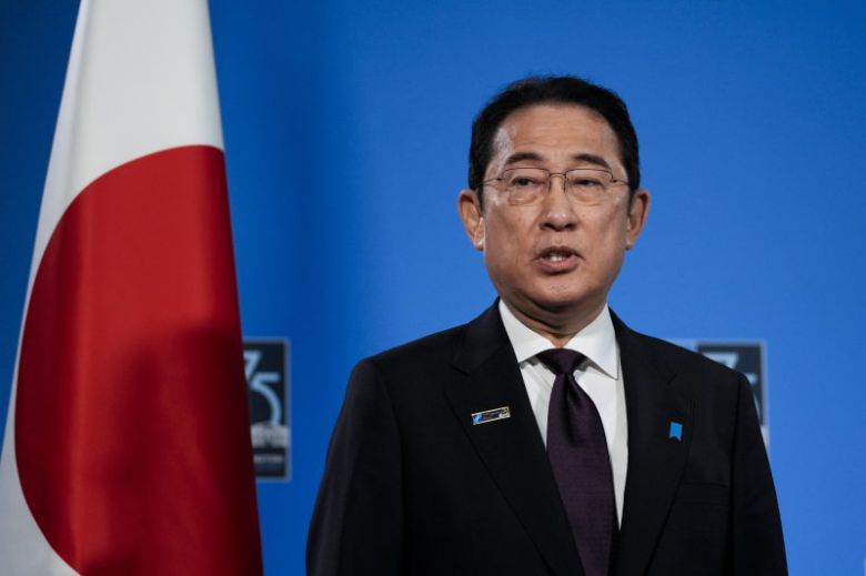 기시다 후미오 전 일본 총리. 뉴시스