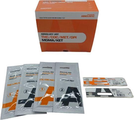 앱솔로지의 마약진단키트. 앱솔로지 제공