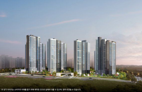 두산위브더제니스 센트럴 천안 석경투시도