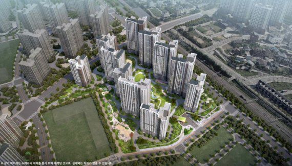 천안 아이파크 시티 2단지 조감도