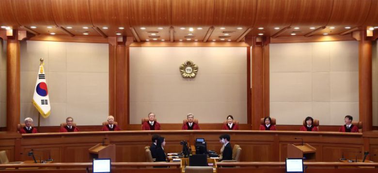 헌법재판소 재판정 모습. 사진=뉴스1