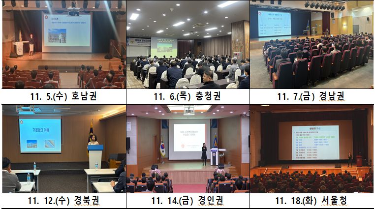 경비경찰 특별 헌법교육. 경찰청 제공