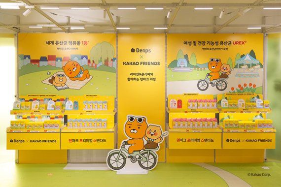 덴프스 올리브영 강남타운점 팝업스토어 현장 이미지