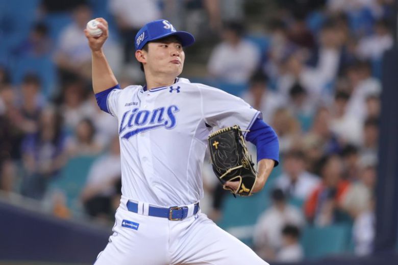 프로야구 삼성 라이온즈의 육선엽.뉴시스