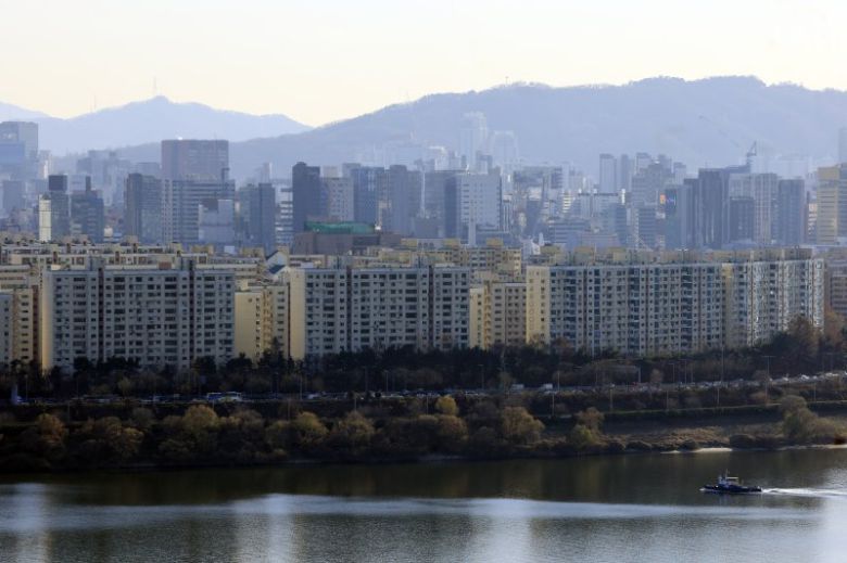 서울 강남권 아파트 전경. 뉴시스