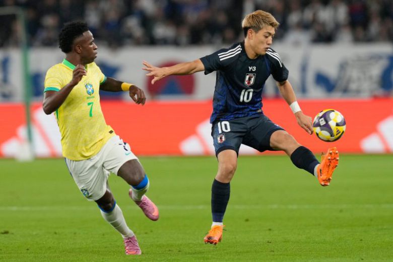 브라질과 평가전 치르는 일본. 일본은 32강전에서 브라질을 만날 가능성이 꽤 높다.뉴스1