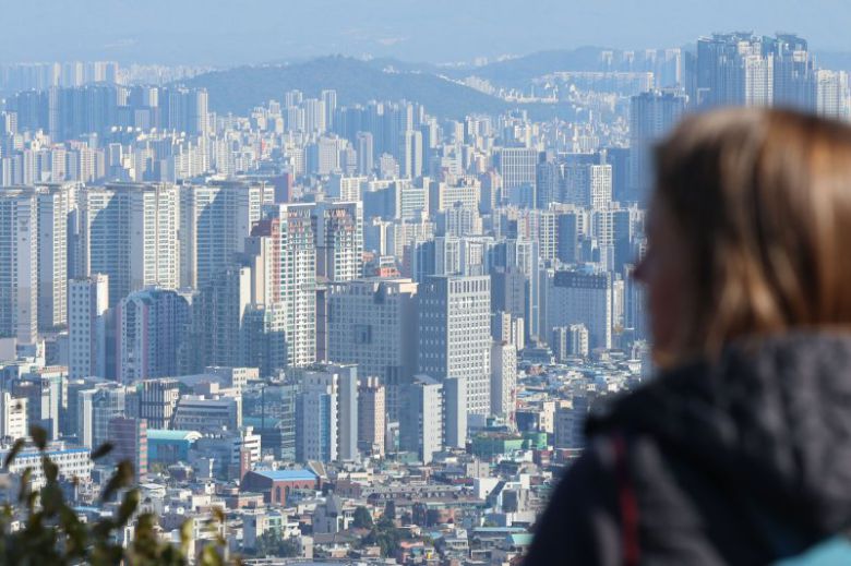 서울 아파트 전경. 뉴시스