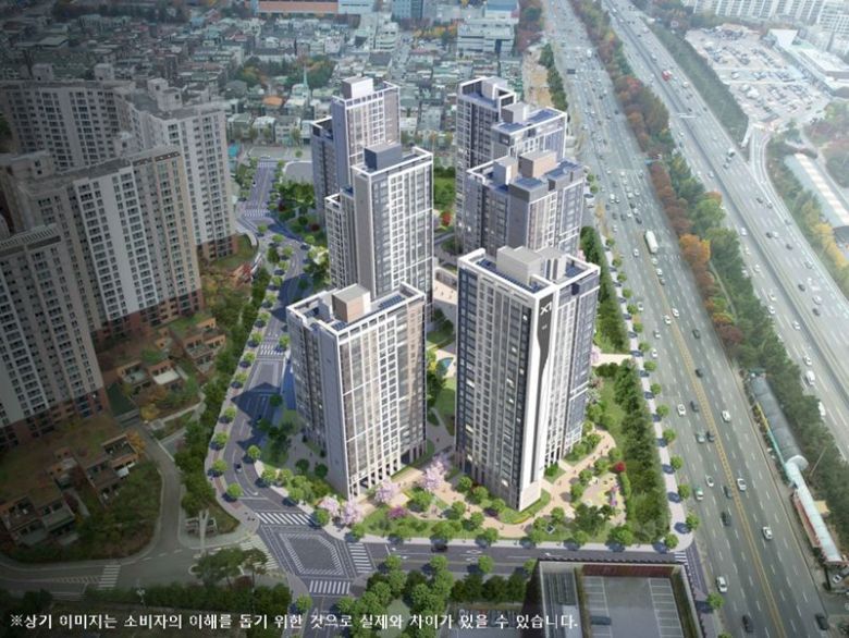 '수지자이 에디시온' 조감도