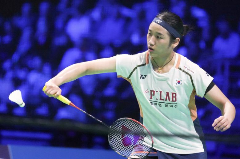 2025 세계배드민턴연맹(BWF) 월드 투어 슈퍼 750 덴마크오픈 여자단식에서 우승한 안세영.뉴시스