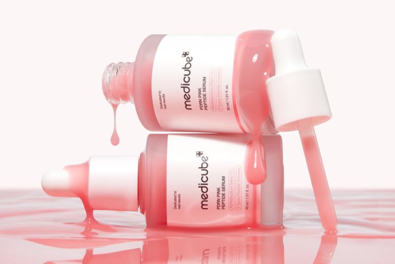 메디큐브 'PDRN 핑크 펩타이드 앰플'메디큐브 제공                                      바이탈뷰티 '슈퍼레티놀' 바이탈뷰티 제공