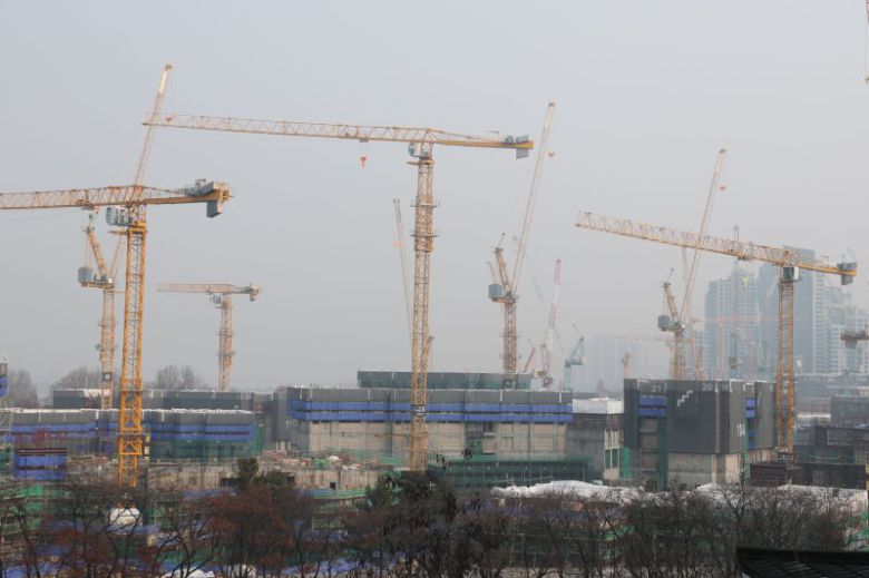 아파트 공사현장. 연합뉴스