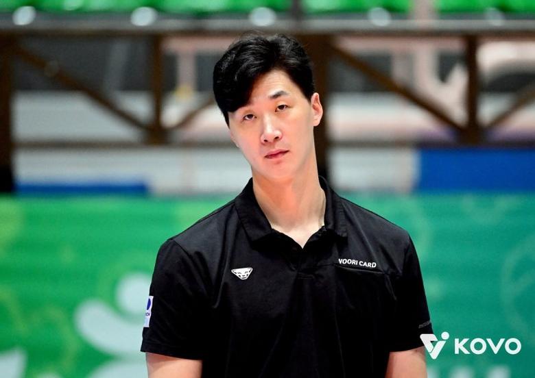 박철우 우리카드 신임 감독 대행.KOVO