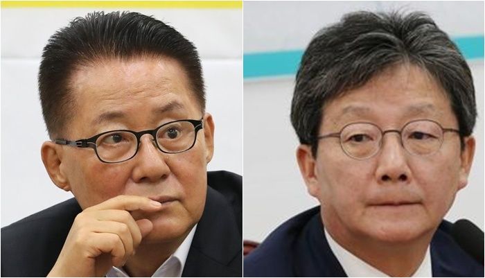 박지원 더불어민주당 의원, 유승민 전 국민의힘 의원(왼쪽) /사진=연합뉴스