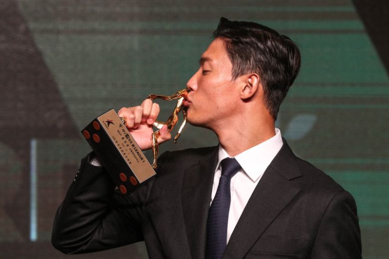 2021 K리그 MVP 수상 당시의 홍정호. 뉴스1