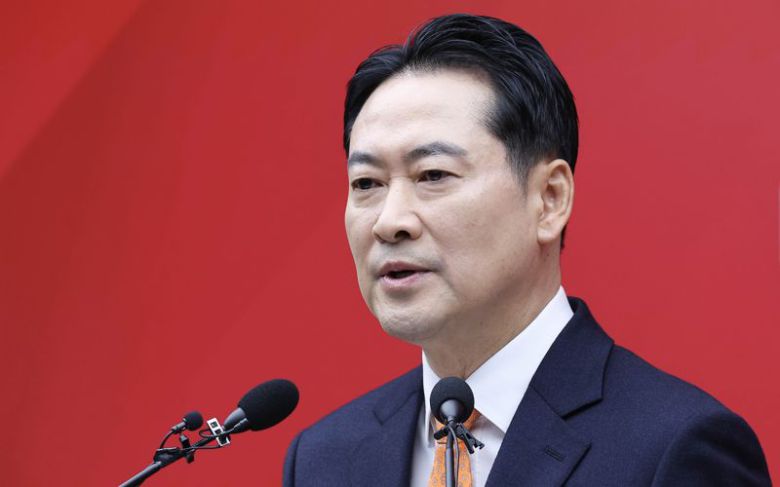 국민의힘 장동혁 대표가 7일 서울 여의도 중앙당사에서 당 쇄신안을 발표하고 있다. 연합뉴스