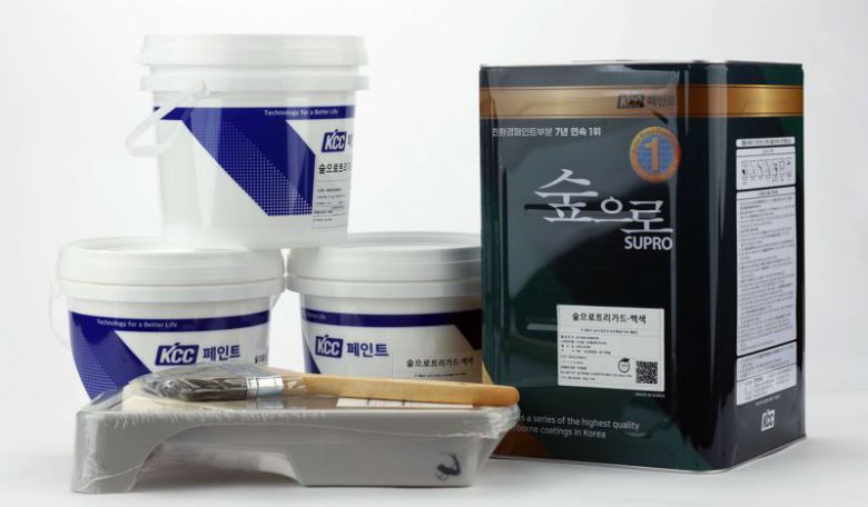 KCC 과수 전용 페인트 숲으로트리가드. KCC 제공