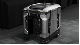 CES 2026 AI 혁신상을 수상한 한국건설기술연구원 입주기업 고레로보틱스의 건설자재운반 로봇. 한국건설기술연구원 제공