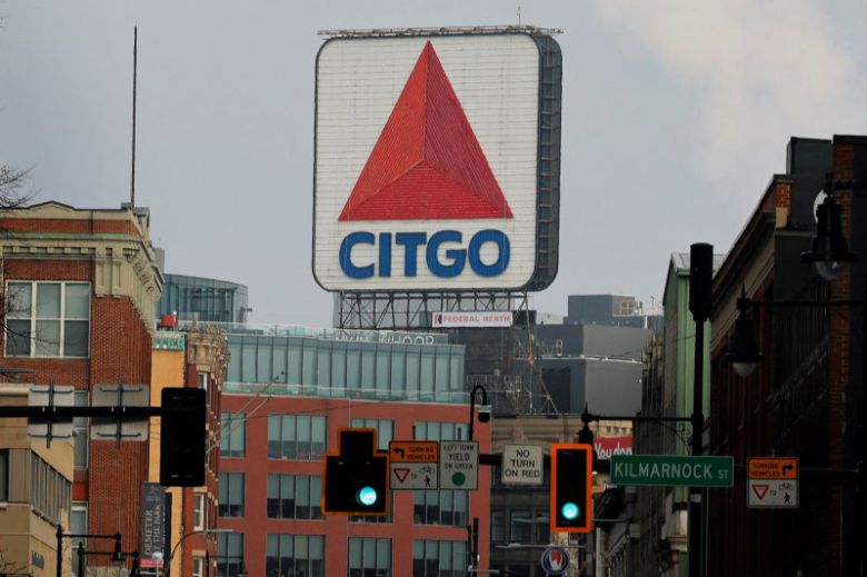 미국 매사추세츠주 보스턴의 상징물인 시트고 간판. 시트고는 베네수엘라 국영 석유기업 PDVSA의 미국 자회사다.로이터연합뉴스