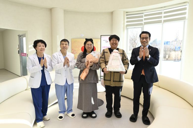 전북 남원 산후케어센터 다온에 첫 산모가 입소했다. 남원시 제공