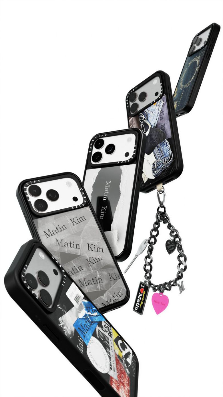 마뗑킴 케이스티파이 협업 홍보 이미지. 하고하우스 제공