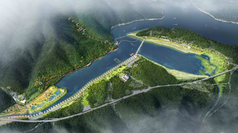 인제 빙어호 사계절 복합관광지 조성사업 조감도. 연합뉴스