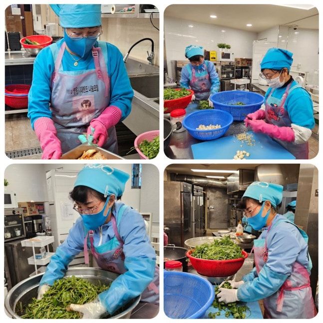 임영웅 팬클럽 '영웅시대밴드(나눔 모임)'는 지난 9일 서울 용산구 동자동 가톨릭사랑평화의집에서 쪽방촌 주민들을 위한 도시락 봉사를 진행했다.