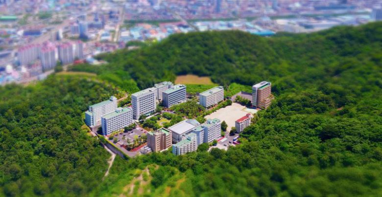 경상남도 창원시에 위치한 부영그룹 창신대학교 전경. 부영그룹 제공