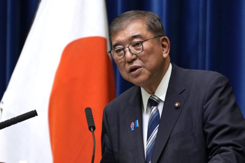 이시바 시게루 전 일본 총리.AP뉴시스