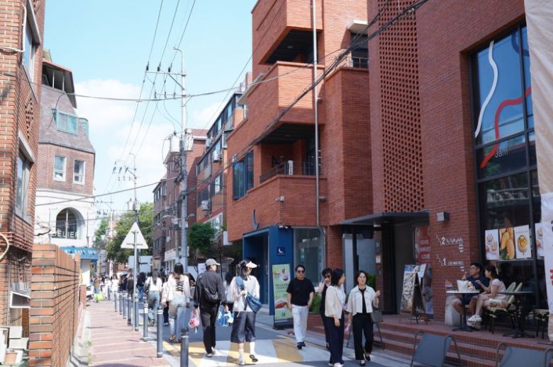 성수동의 붉은 벽돌 건축물들. /사진=연합뉴스