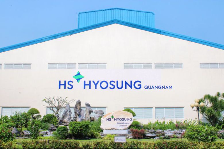 HS효성 꽝남 베트남 법인 공장. HS효성 꽝남 페이스북 제공