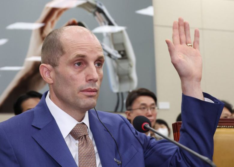 해롤드 로저스 쿠팡 임시대표. 뉴시스