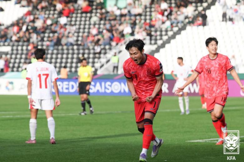 이민성호, 레바논에 역전승.대한축구협회 제공
