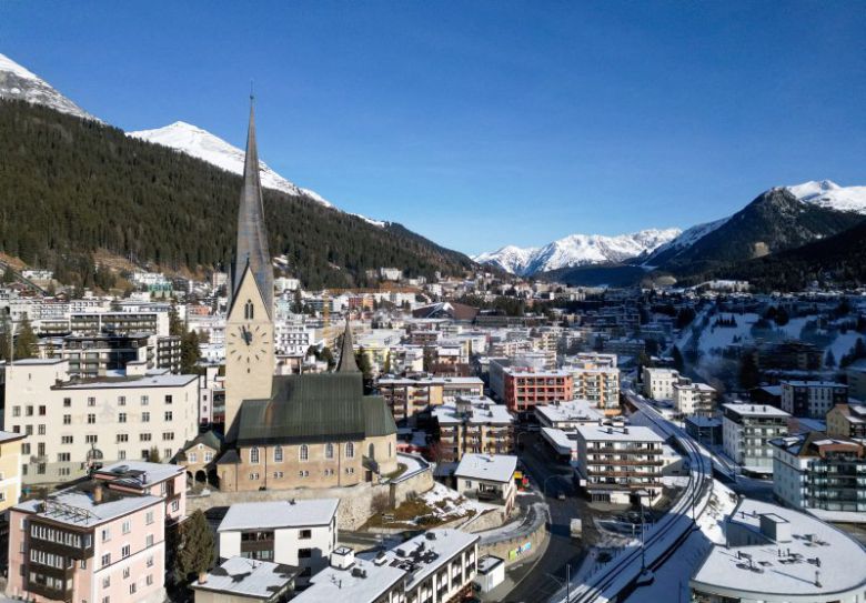 세계경제포럼(WEF)이 열릴 스위스 다보스 모습.로이터연합뉴스