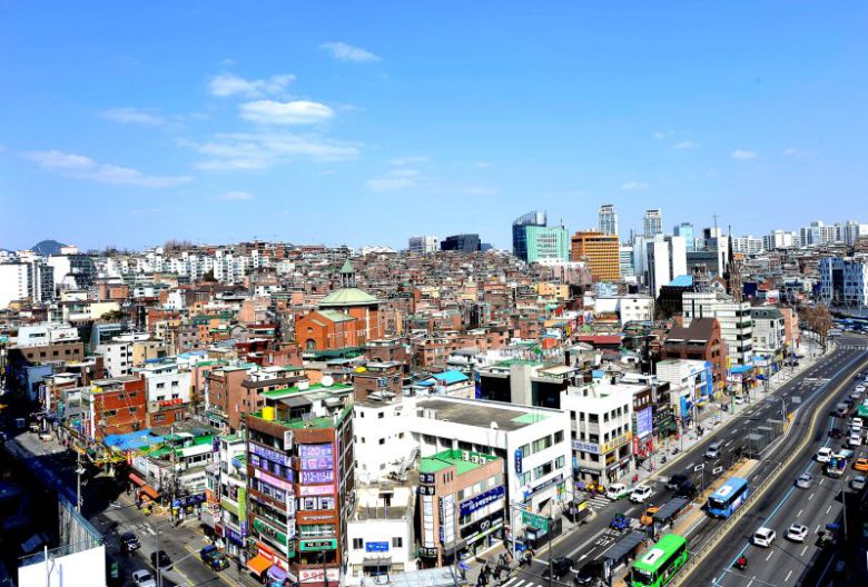 서울 서대문구 북아현2·3구역 전경. 서대문구 제공