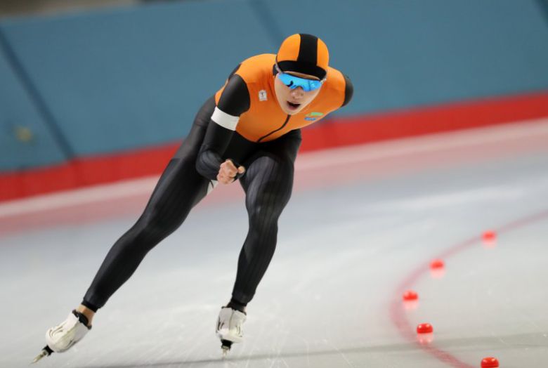 스피드스케이팅 정재원. 뉴스1