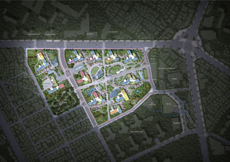 전농지구 배치도. 서울시 제공